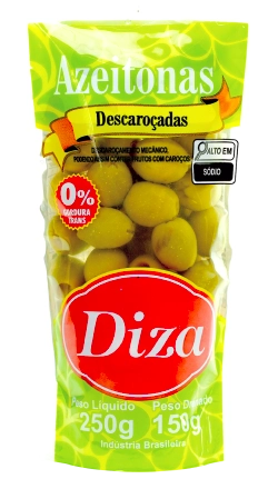 Azeitonas Verdes Descaroçadas Sachet