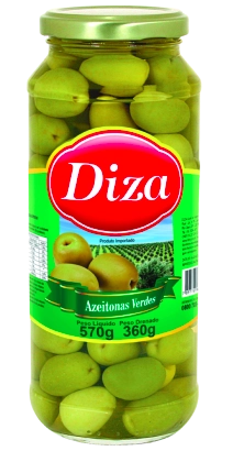 Azeitonas Verdes Vidro - 570g