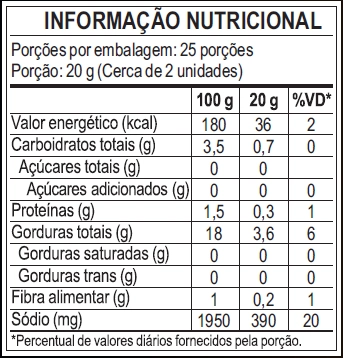 Azeitona Preta Azapa Premium Vidro 500g