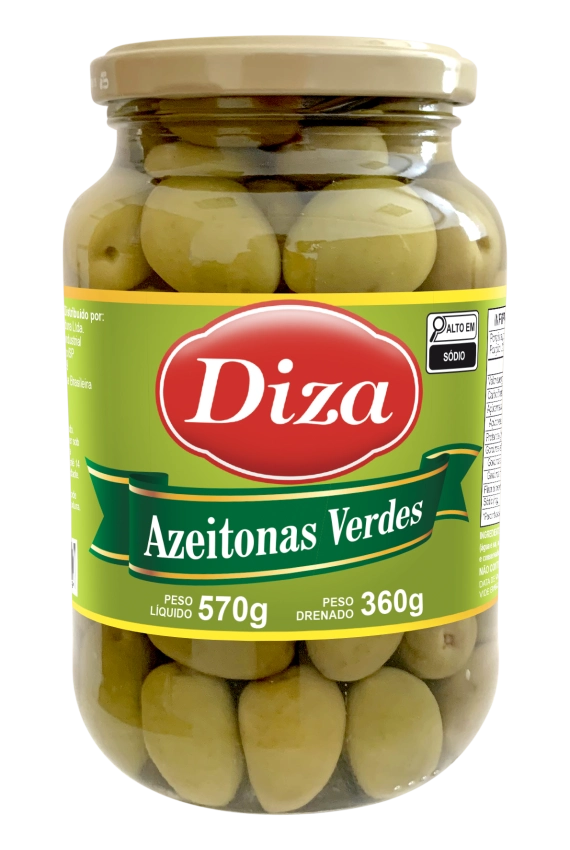 Azeitona Verde Vidro 360g