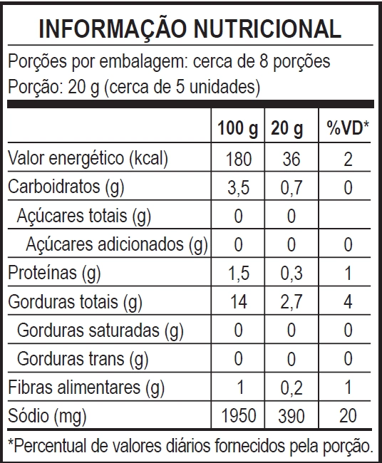 Azeitona Verde Sachet 150g