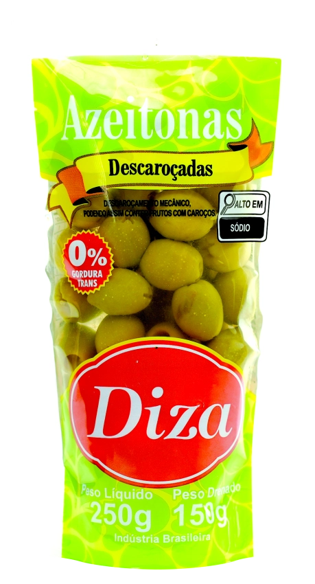 Azeitona Verde Sem Caroço Sachet 150g