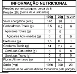 Azeitona Verde Recheada Pimentão Sachet 80g