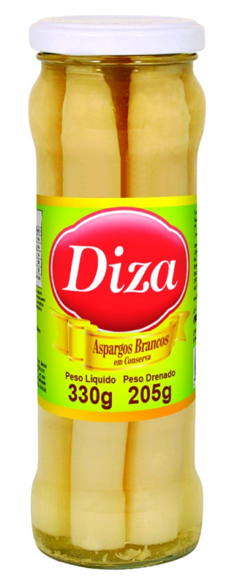 Aspargo Branco Vidro 205g