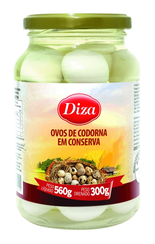 Ovo de Codorna Vidro 300g