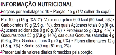 Amêndoas sem Casca Torrada pote 150g