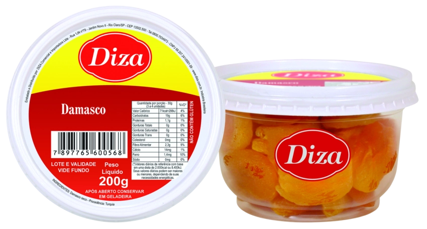Damasco Pote 200g