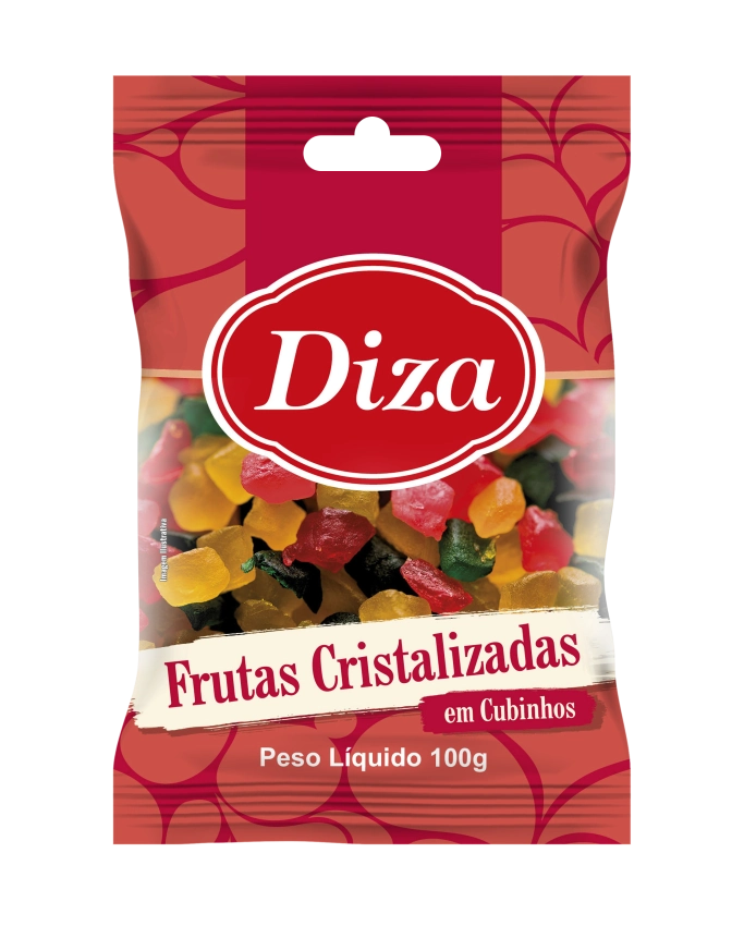 Frutas Cristalizadas Sachet 100g