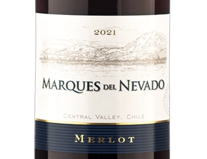 Vinho Marques Del Nevado Merlot 750ml