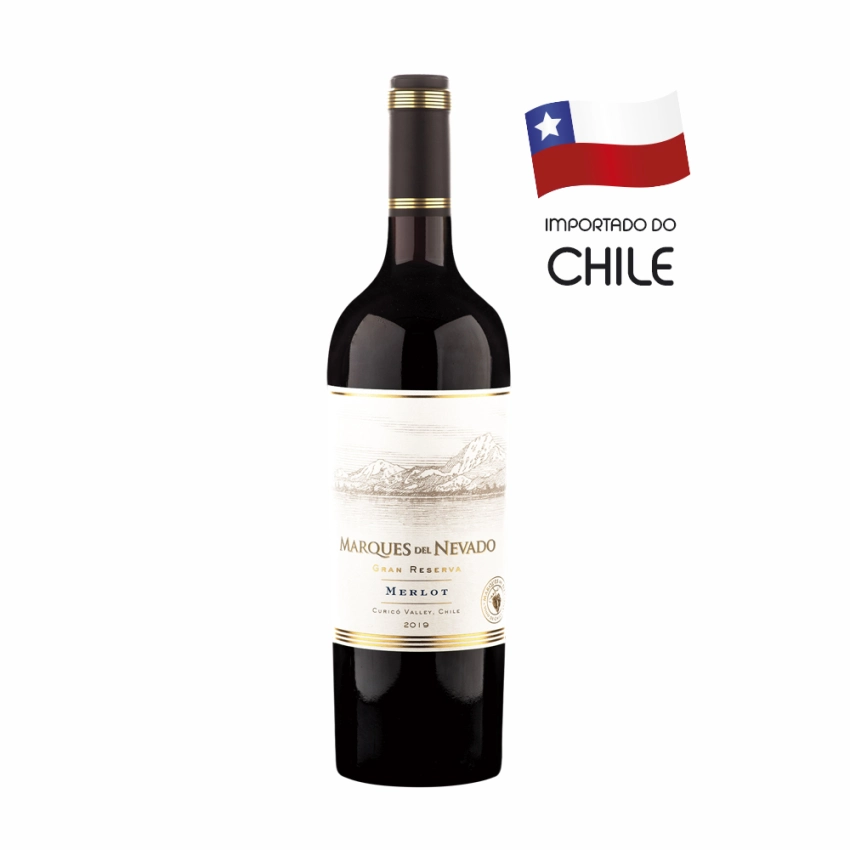 Vinho Marques Del Nevado Gran Reserva Merlot 750ml