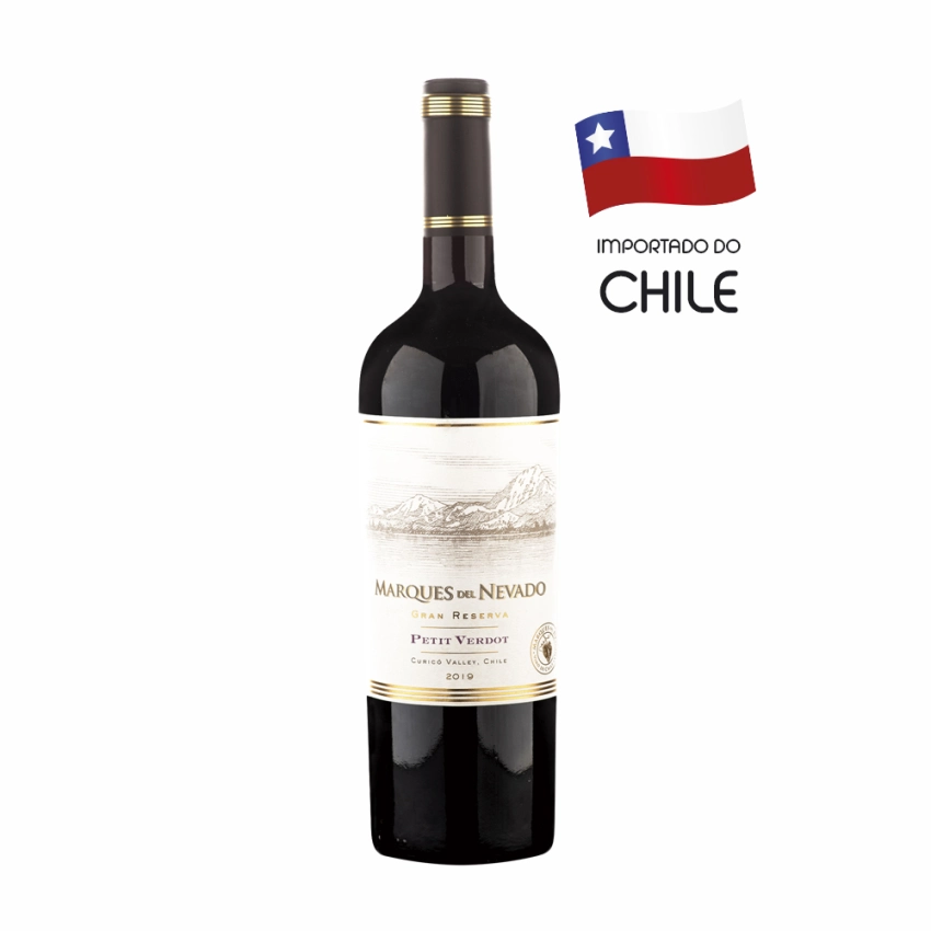 Vinho Marques Del Nevado Gran Reserva Petit Verdot 750ml