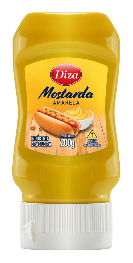 Mostarda Amarela Tradicional Top Down 200g