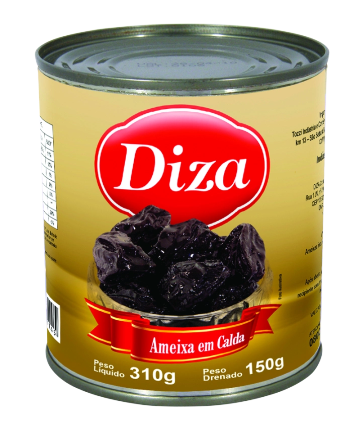Ameixa em calda lata 150g