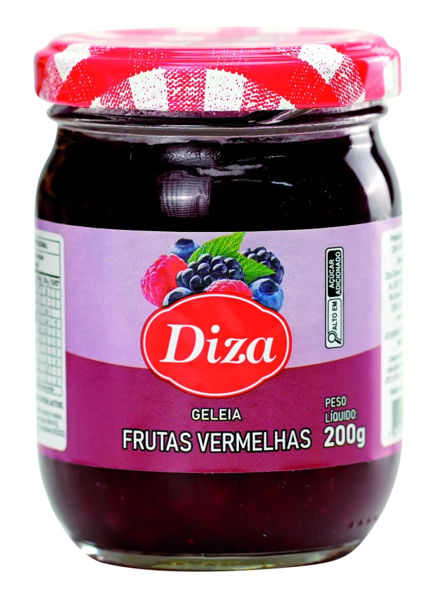 Geléia de Frutas Vermelhas Vidro 200g