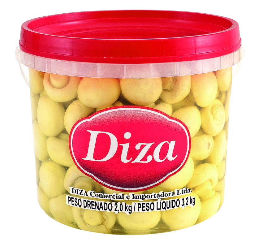 Champignon Inteiro Balde 2kg