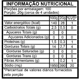 Azeitona Verde sem Caroço Balde 2kg