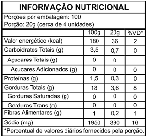Azeitona Verde Recheada Pimentão Balde 2kg