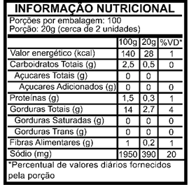 Azeitona Verde Gordal 90/100 Balde 2kg