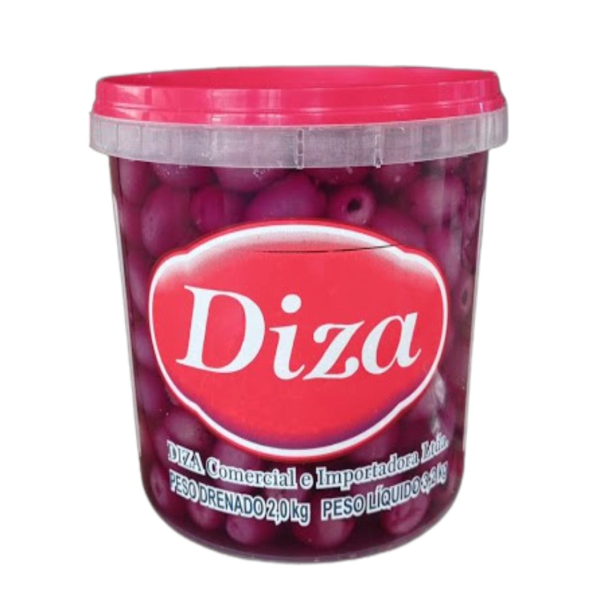 Azeitona Preta sem Caroço Balde 2kg