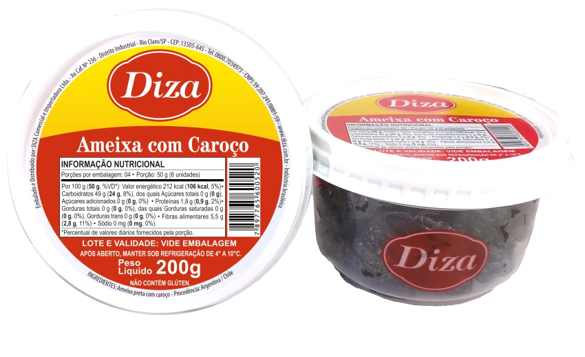 Ameixa com Caroço 200g