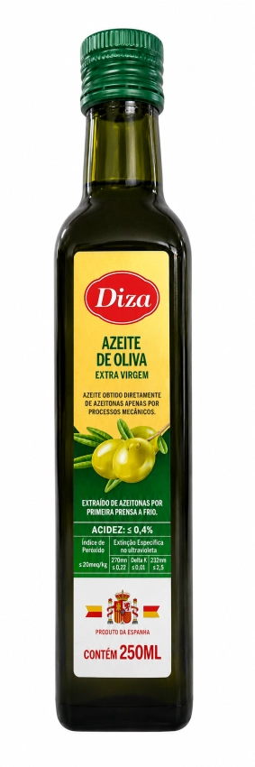 Azeite de Oliva Extra Virgem Espanhol Vidro 250ml